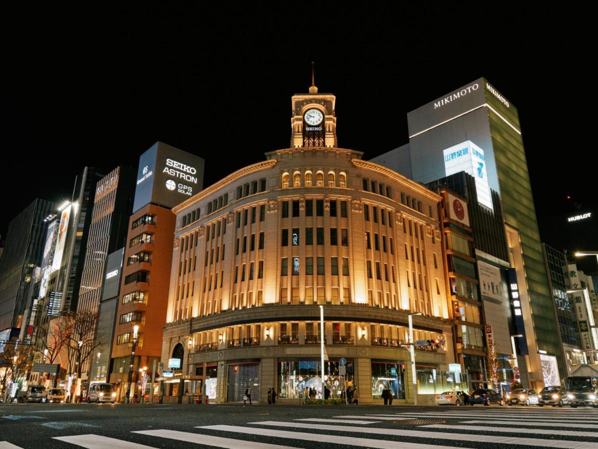 Tabist Ginza Hotel โตเกียว ภายนอก รูปภาพ