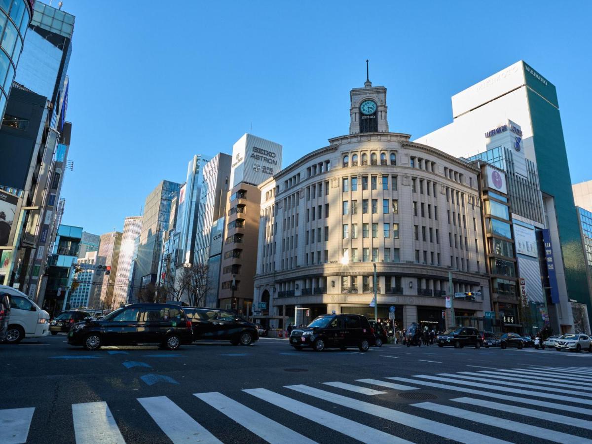 Tabist Ginza Hotel โตเกียว ภายนอก รูปภาพ