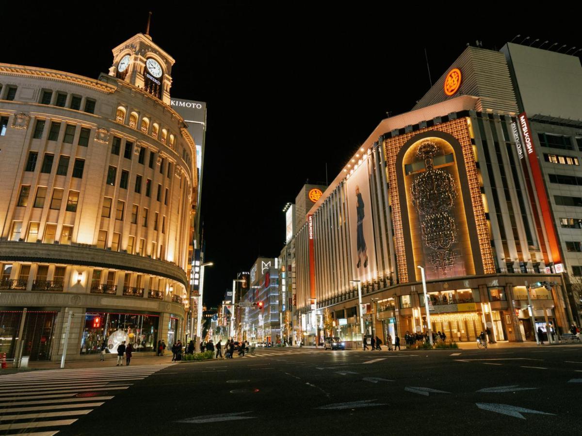 Tabist Ginza Hotel โตเกียว ภายนอก รูปภาพ